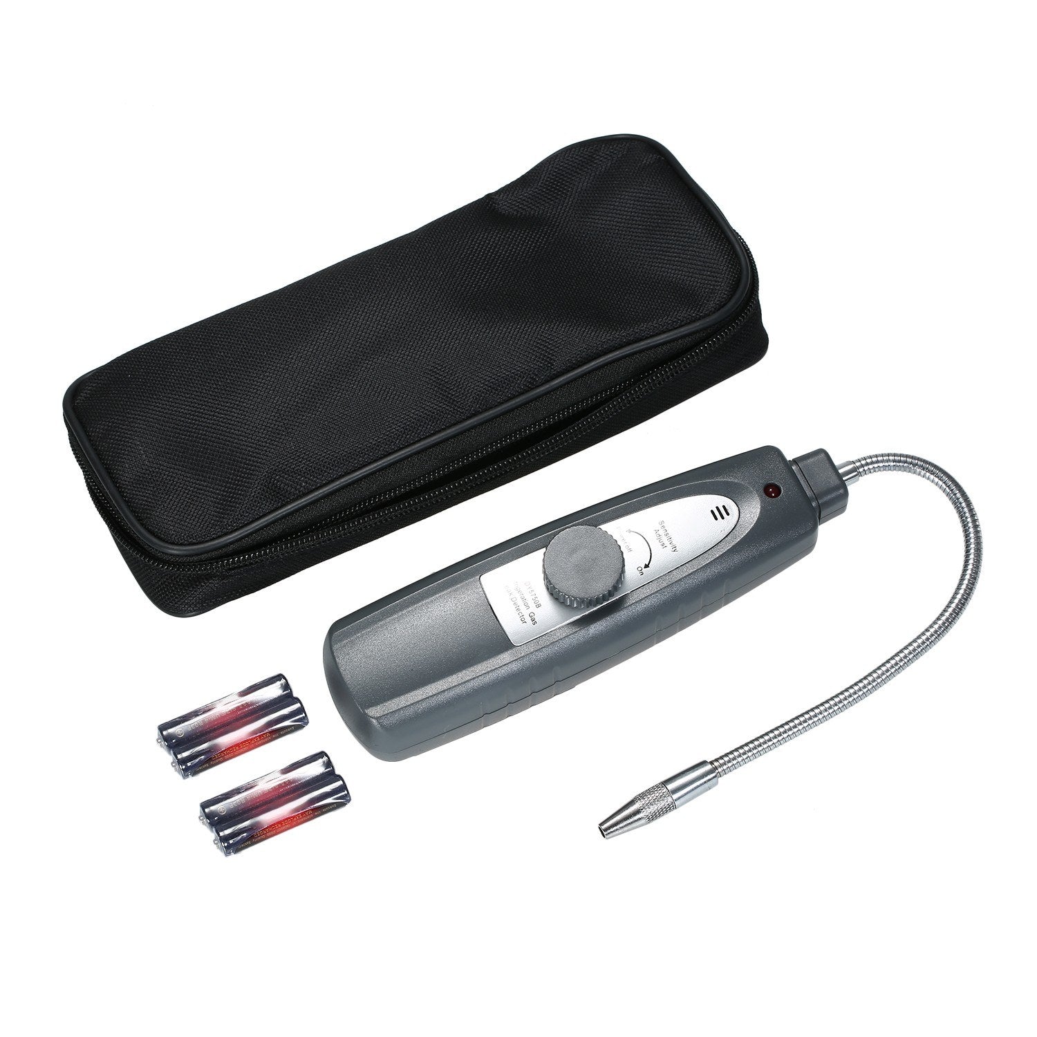 Refrigeration Gas Leak Detector Freon Tester Portable Halogen Leakage Checker with High Sensitivity for Car Air Conditioner