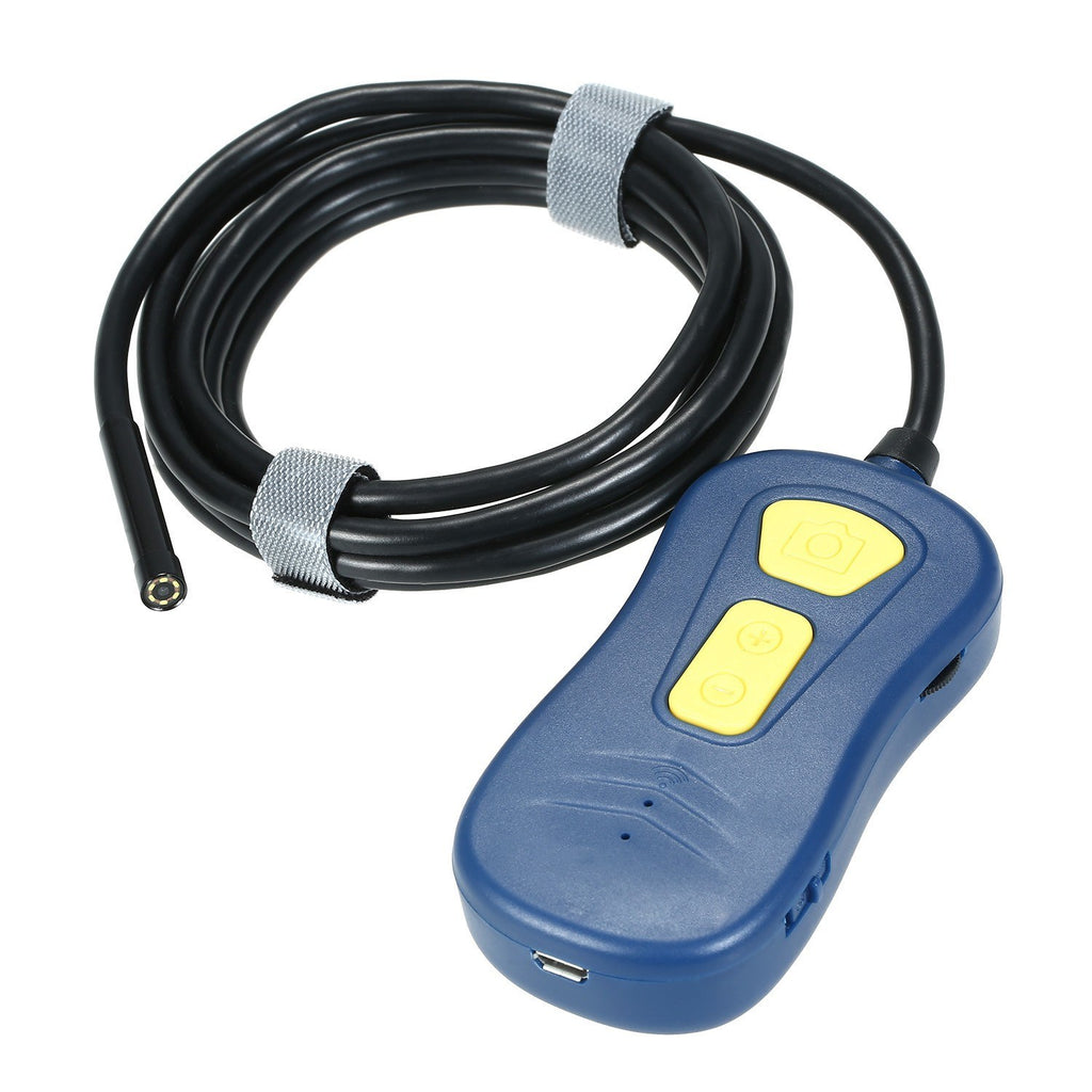 Wireless Endoscope WiFi Borescope Snake Camera IP67 Waterproof HD Inspection with 6 LED Lights