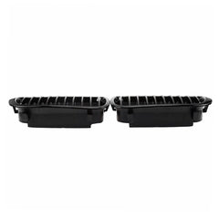2Pcs Front Bumper Hood Kidney Grille Racing Replacement for BMW 3-Series E46 4-Door 1998-2001