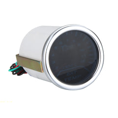 2" 52mm EGT Exhaust Gas Temp Gauge Meter White LED Car Motor Universal Smoke Lens Indicator