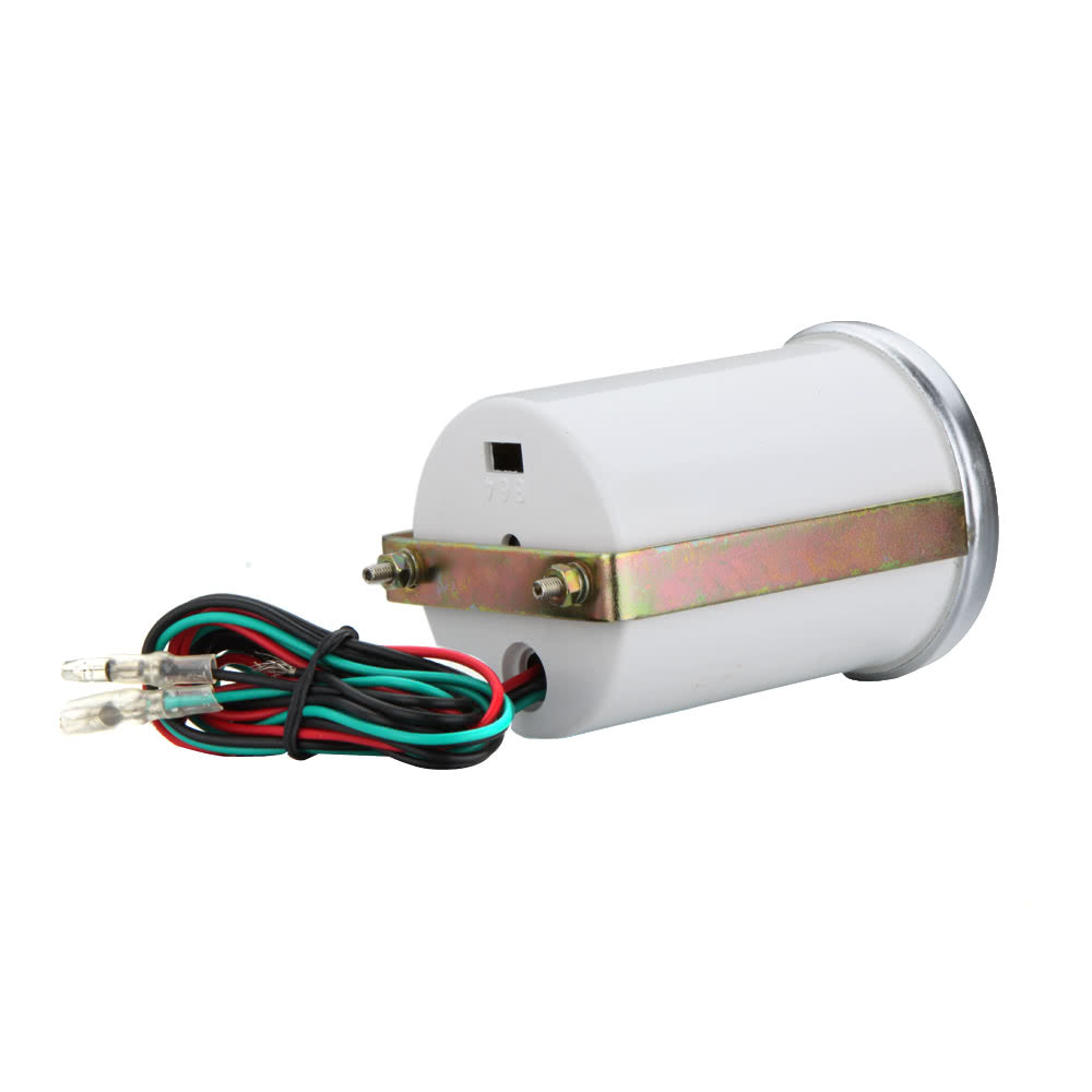 2" 52mm EGT Exhaust Gas Temp Gauge Meter White LED Car Motor Universal Smoke Lens Indicator