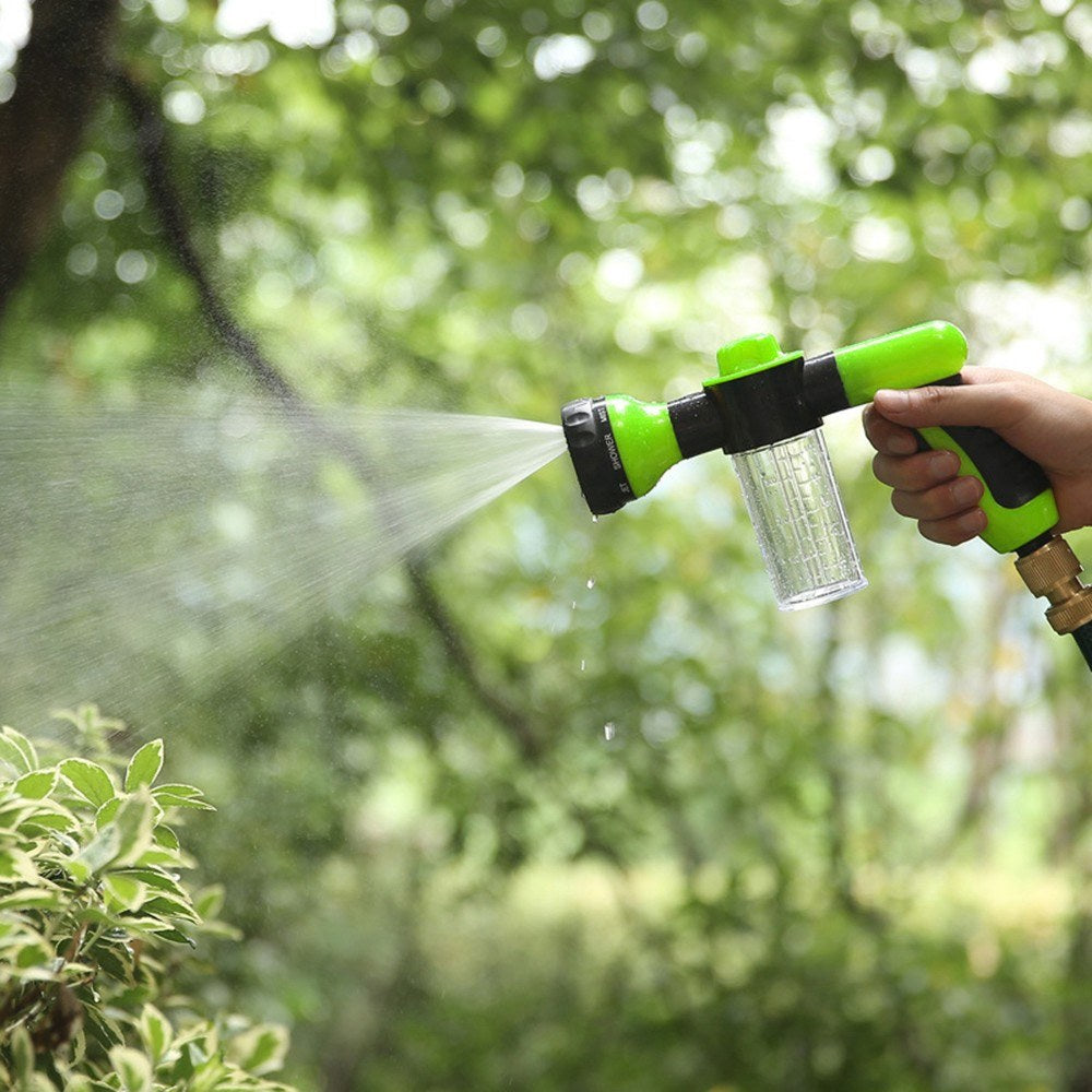 Foam Sprayer Garden Water Hose Nozzle Soap Dispenser Gun