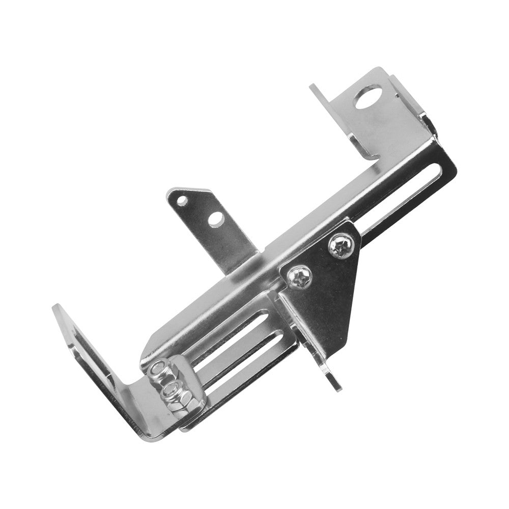 Chrome Throttle Cable Kickdown Bracket Replacement For Chevy SBC BBC Holley Kick Down