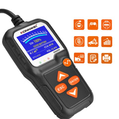 Car Battery Tester 12V Auto Load on Cranking System and Charging Scan Tool