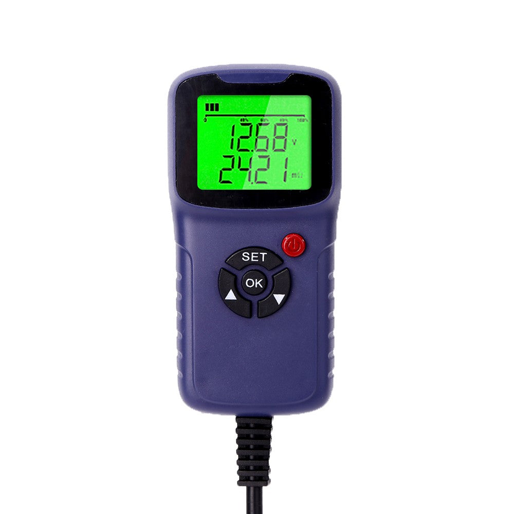 Car Battery Charger Tester Analyzer 12V 2000CCA Voltage Test Charge Circuit Automatic Diagnosis