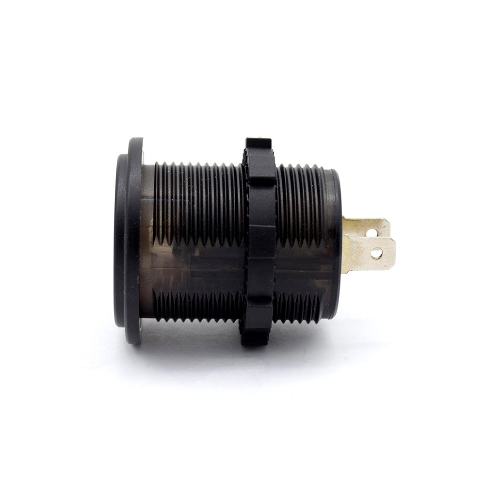 DC 12V-24V Waterproof QC3.0 USB Charger Socket with Type C Port for Car, Van, Boat, Marine, ATV, RV etc. Compatible all USB-powered devices