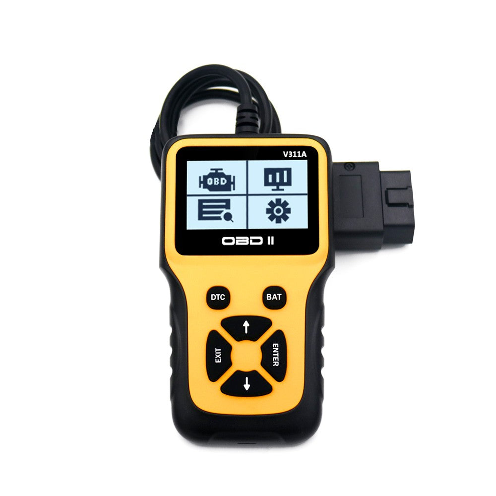 OBD II Scanner Car Diagnostic Tool Battery Voltage Detection For All 1996 and Newer Compliant Vehicles