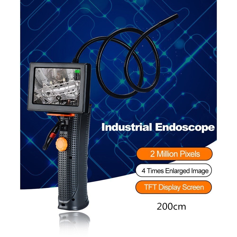 Industrial Endoscope with Screen Inspection Camera 8.5mm Endoscope-Borescope