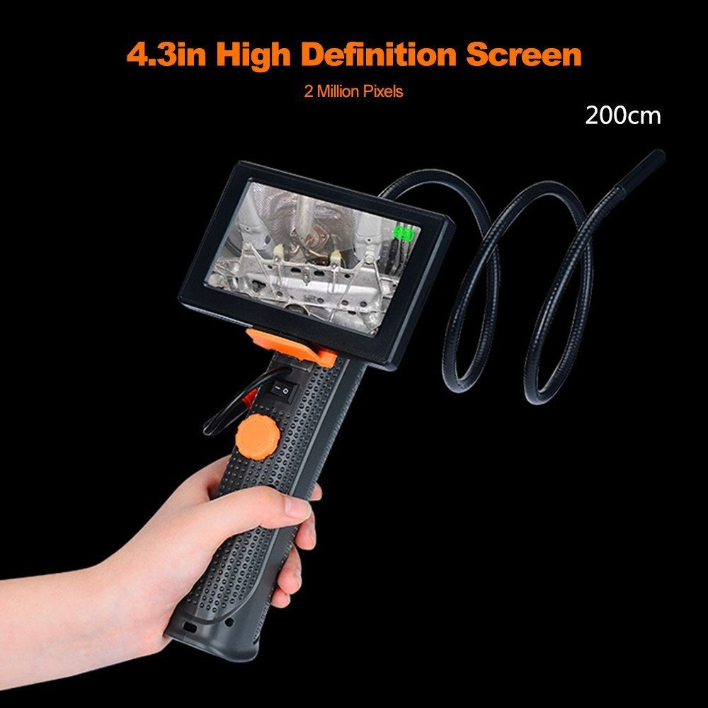 Industrial Endoscope with Screen Inspection Camera 8.5mm Endoscope-Borescope