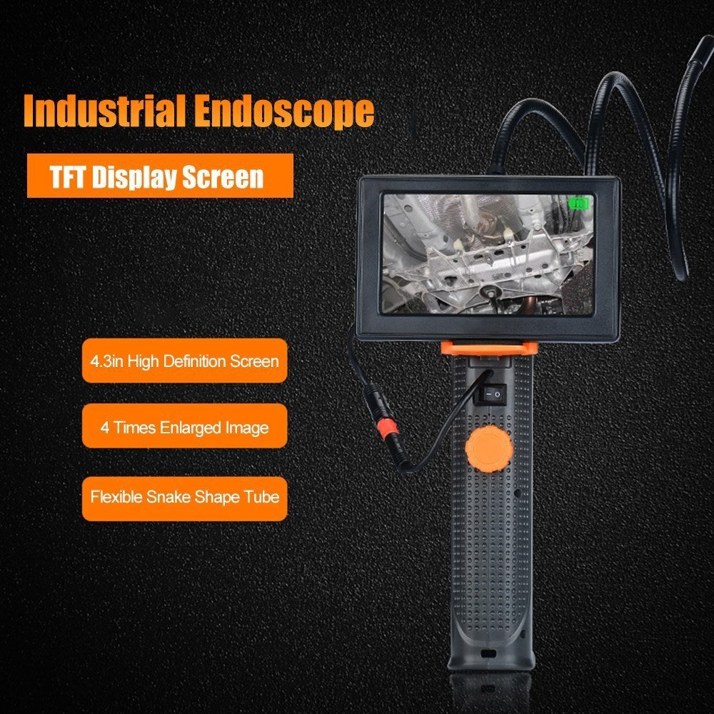Industrial Endoscope with Screen Inspection Camera 8.5mm Endoscope-Borescope