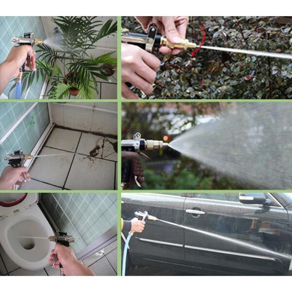High Pressure Pure Copper Gun Car Washing Water Cleaning Tool
