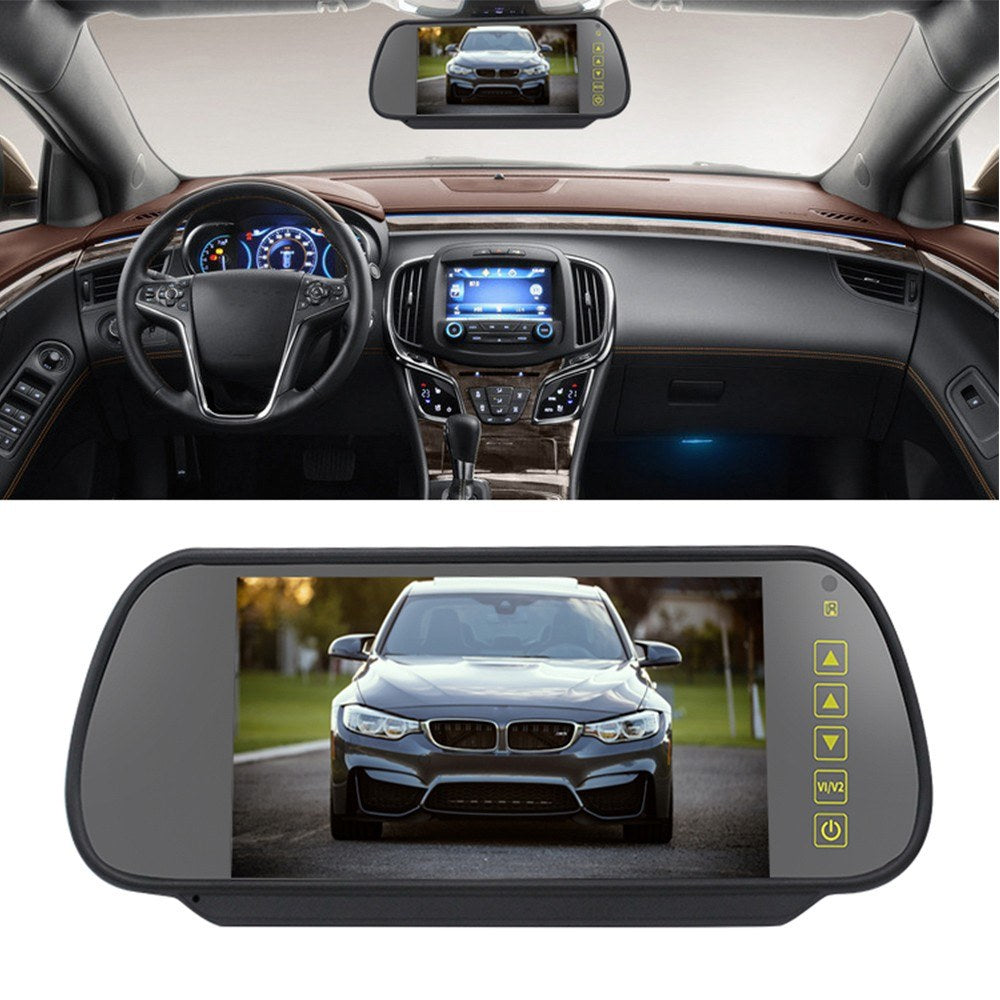 HD IR Night Vision 3rd Brake Light Reversing Backup Camera Waterproof Rear View + 7.0 inch Reverse Monitor