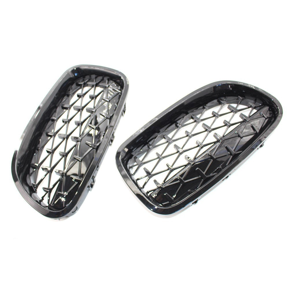 Car Front Grille Kidney Grilles 1 Pair