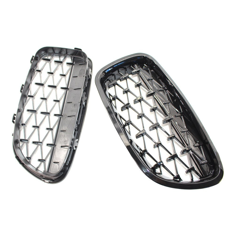 Car Front Grille Kidney Grilles 1 Pair