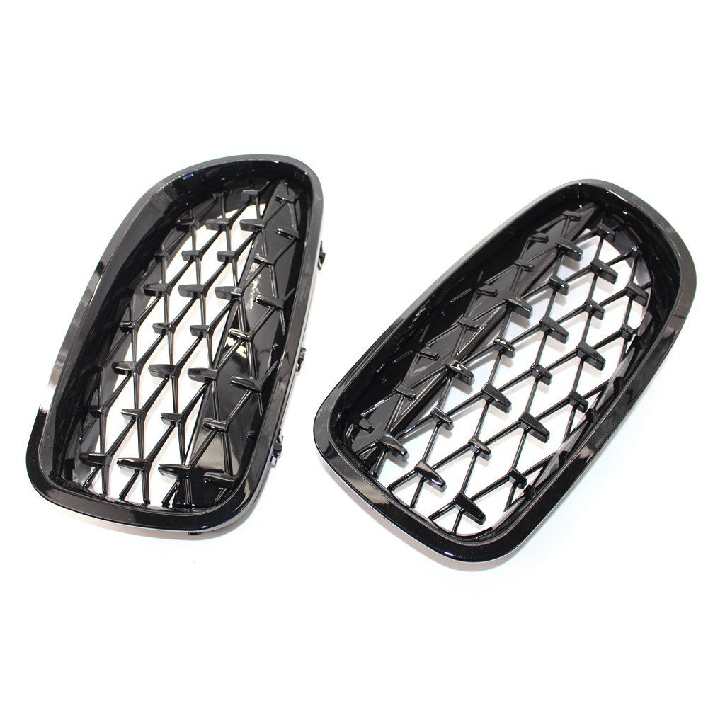 Car Front Grille Kidney Grilles 1 Pair