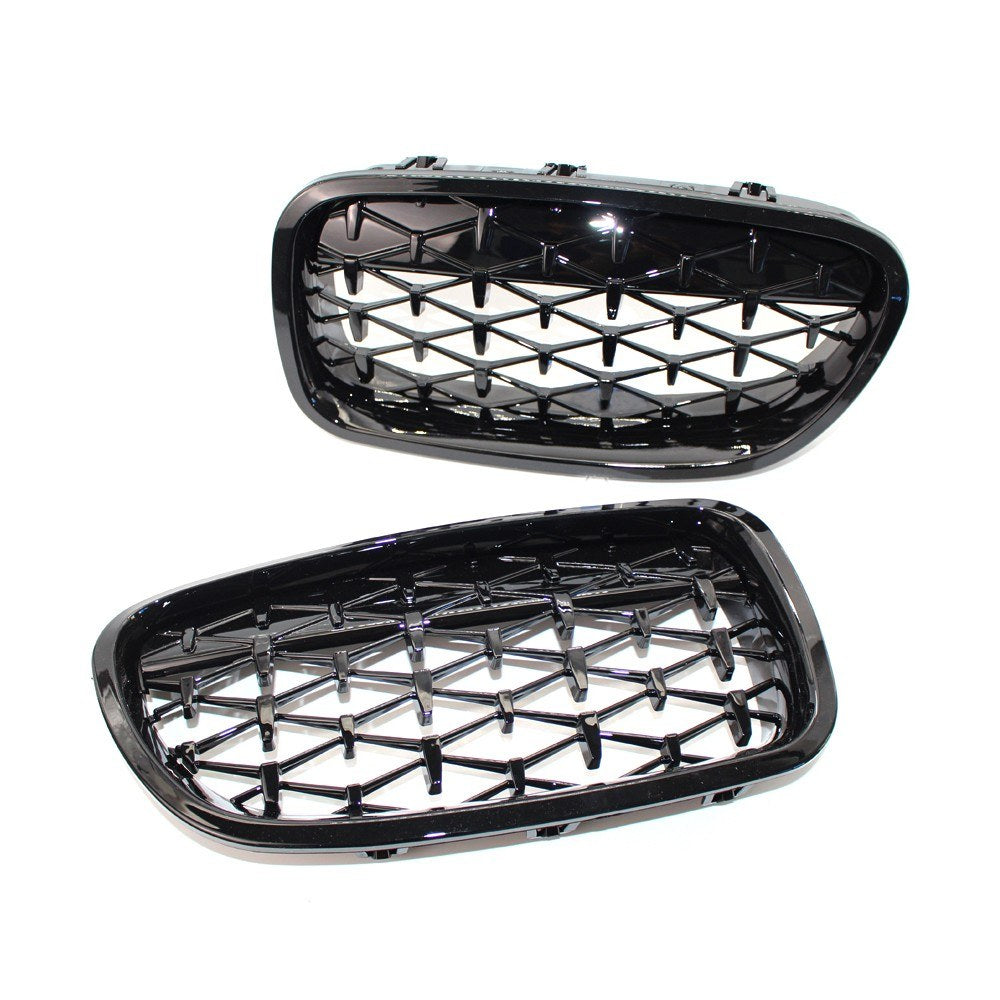 Car Front Grille Kidney Grilles 1 Pair