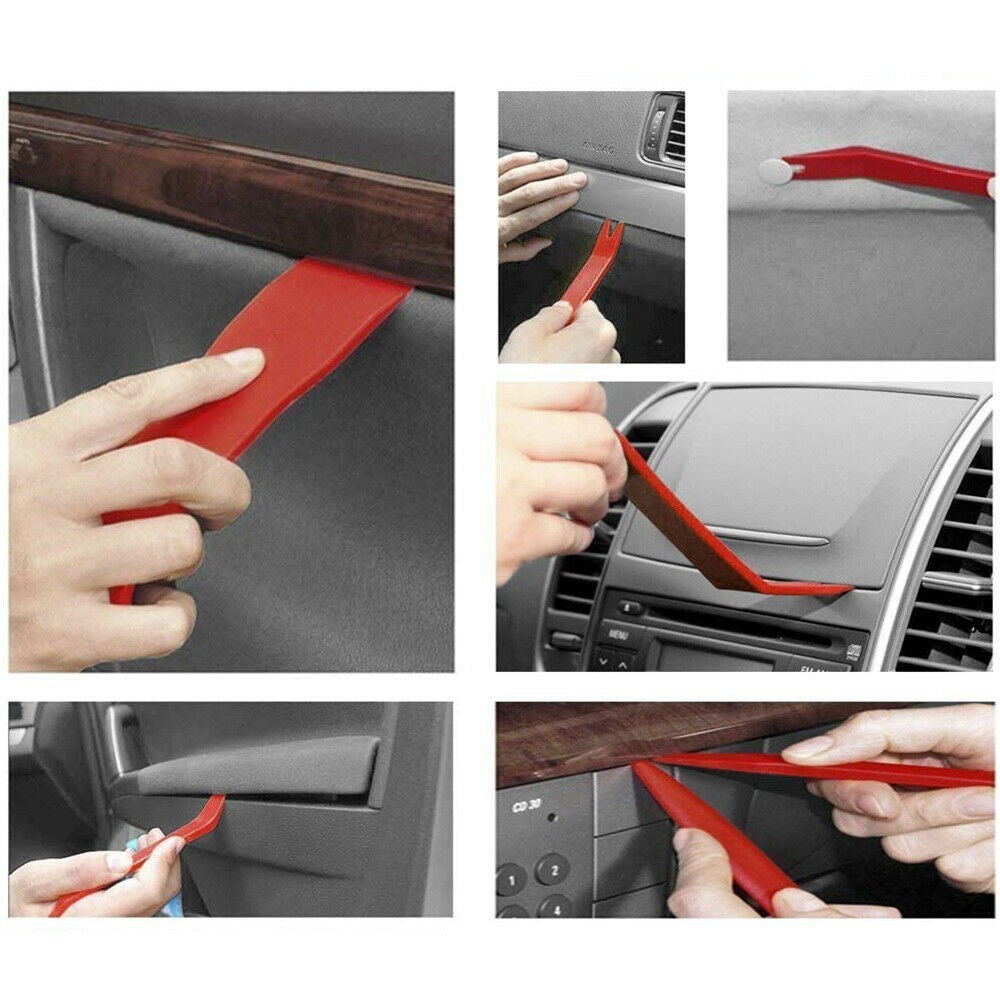620Pcs Car Body Push Pin Retainer Rivet Fasteners Trim Molding Clip + Screwdriver + Pliers
