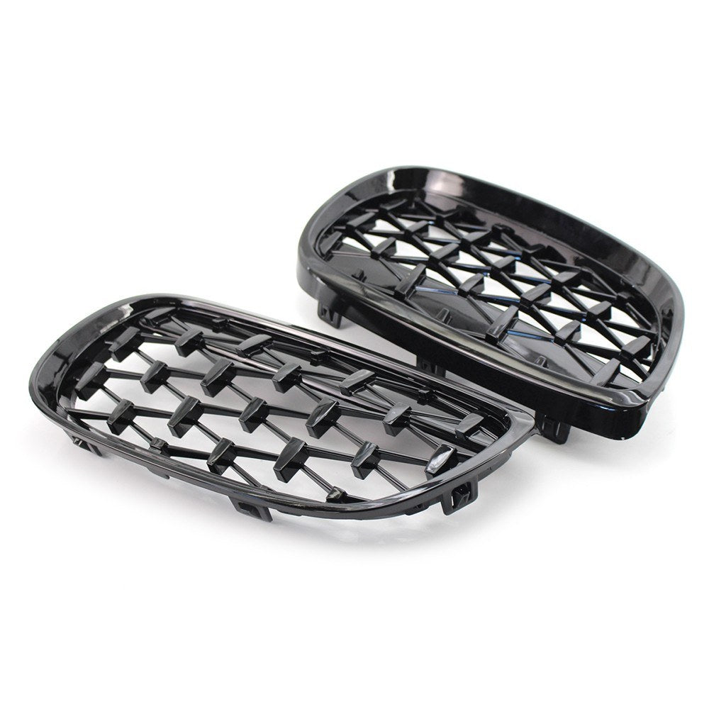 Gloss Black Front Kidney Grill Grille Replacement for BMW E92 E93 M3 328i 335i Coupe 07-10
