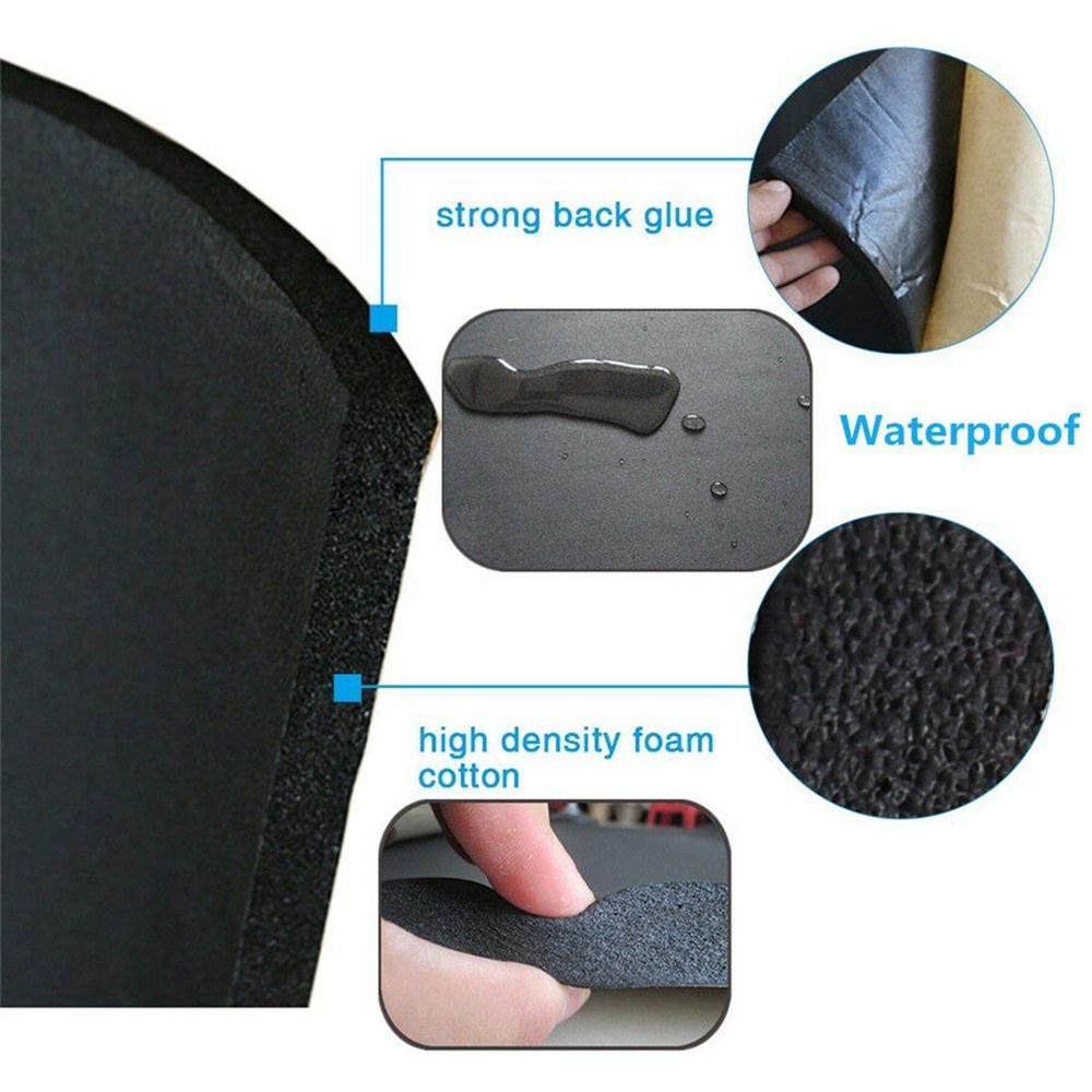 Car Soundproof Noise Insulation Sound Deadener Acoustic Foam Material