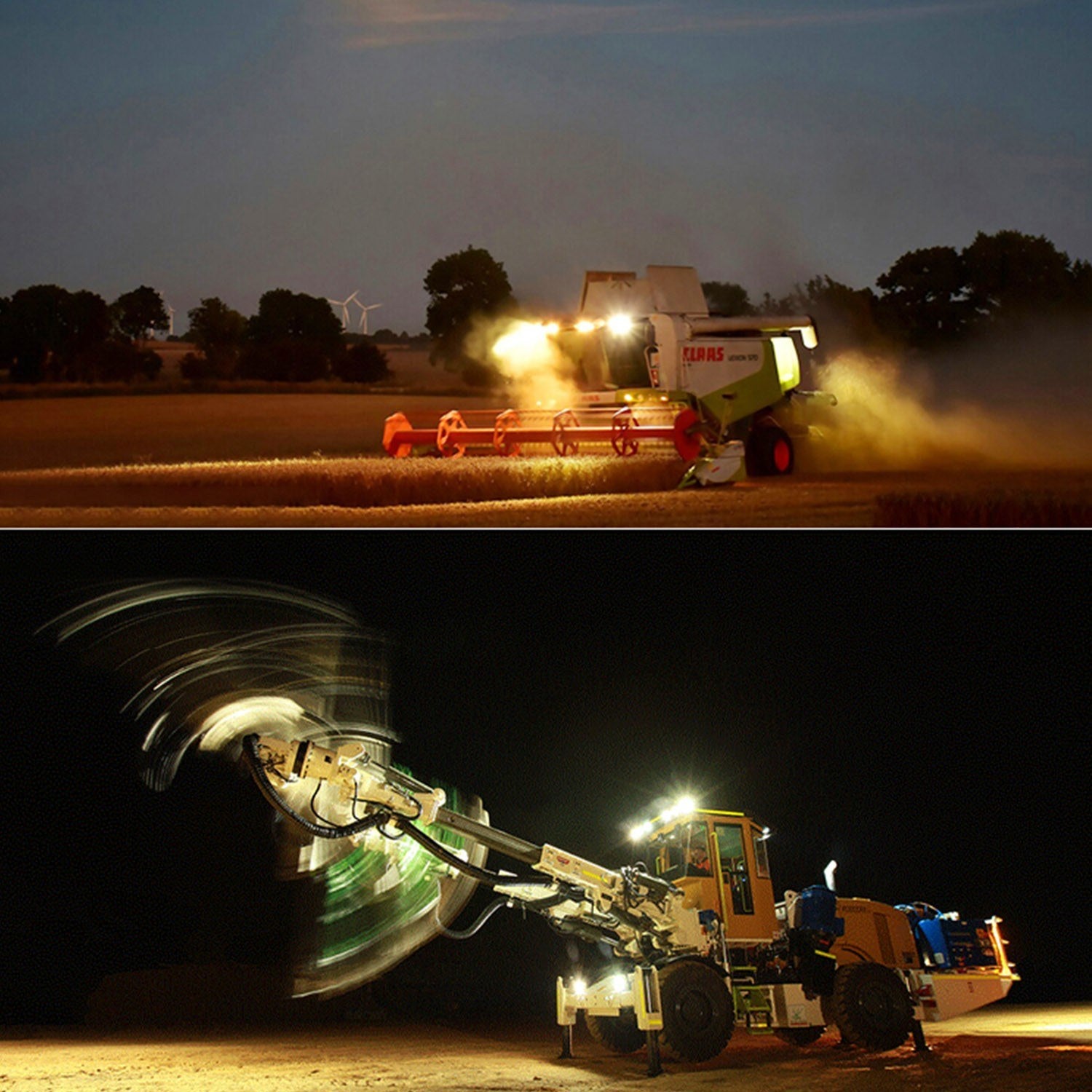 LED Work Light Bar Flood Spot Beam Offroad Car Truck Daylight Refitting Lamp Cross-country