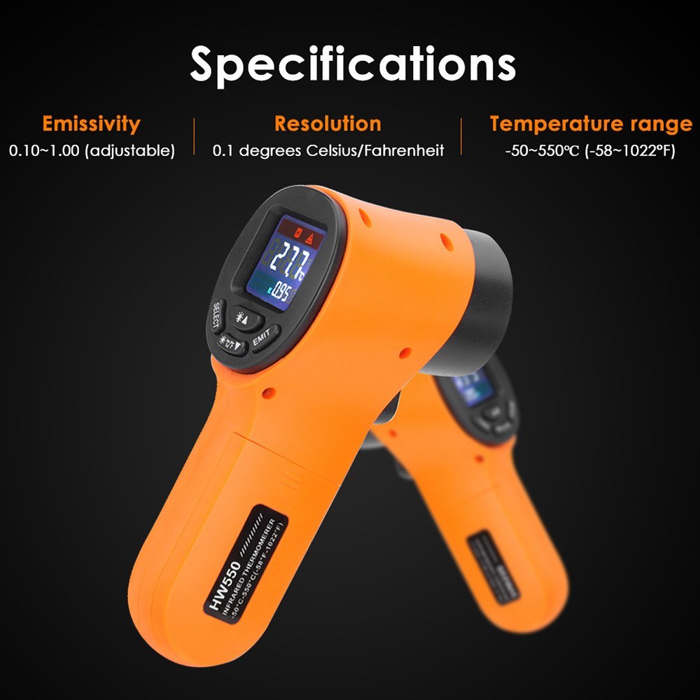 Handheld Non-contact Digital Infrared Thermometer