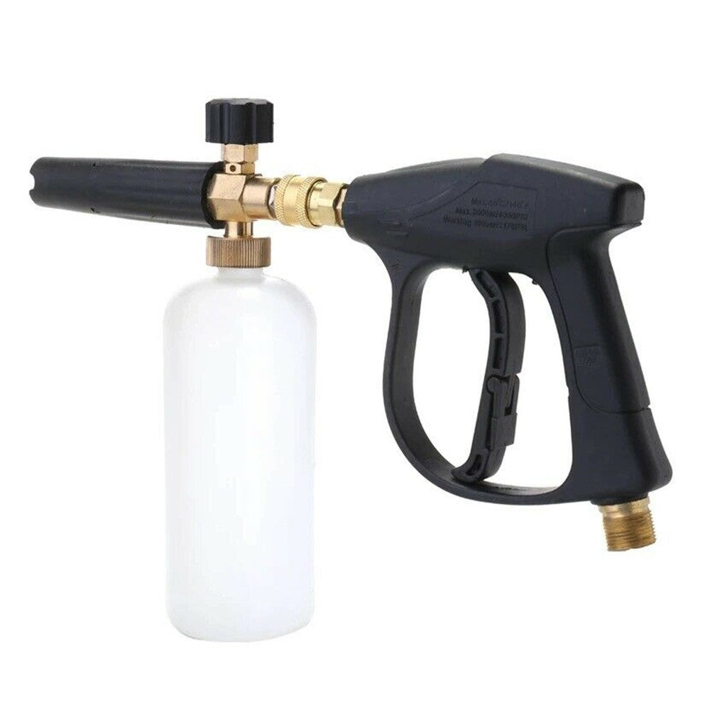 1/4 Inch Snow Foam Washer Sprayer Car Wash Soap Lance Spray Pressure Jet Bottle