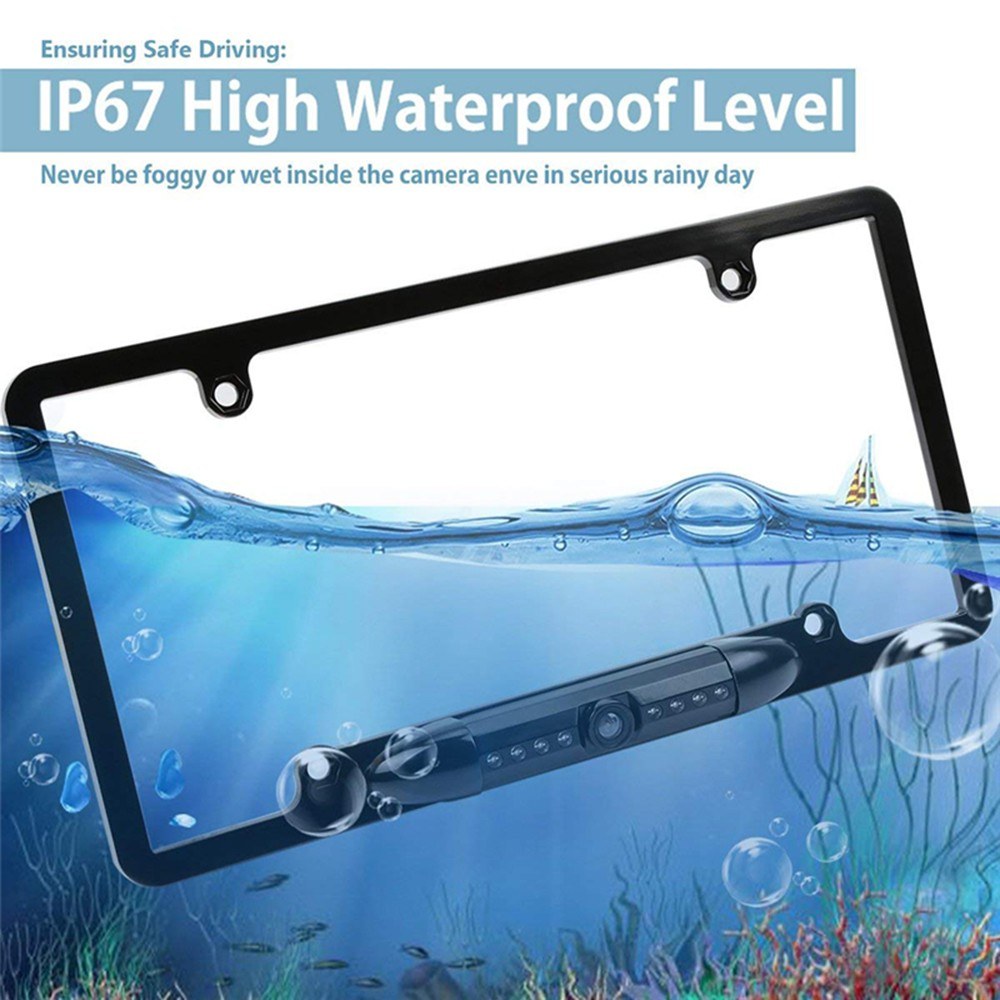 Waterproof Backup Camera Vehicle Universal Reversing Assist Security