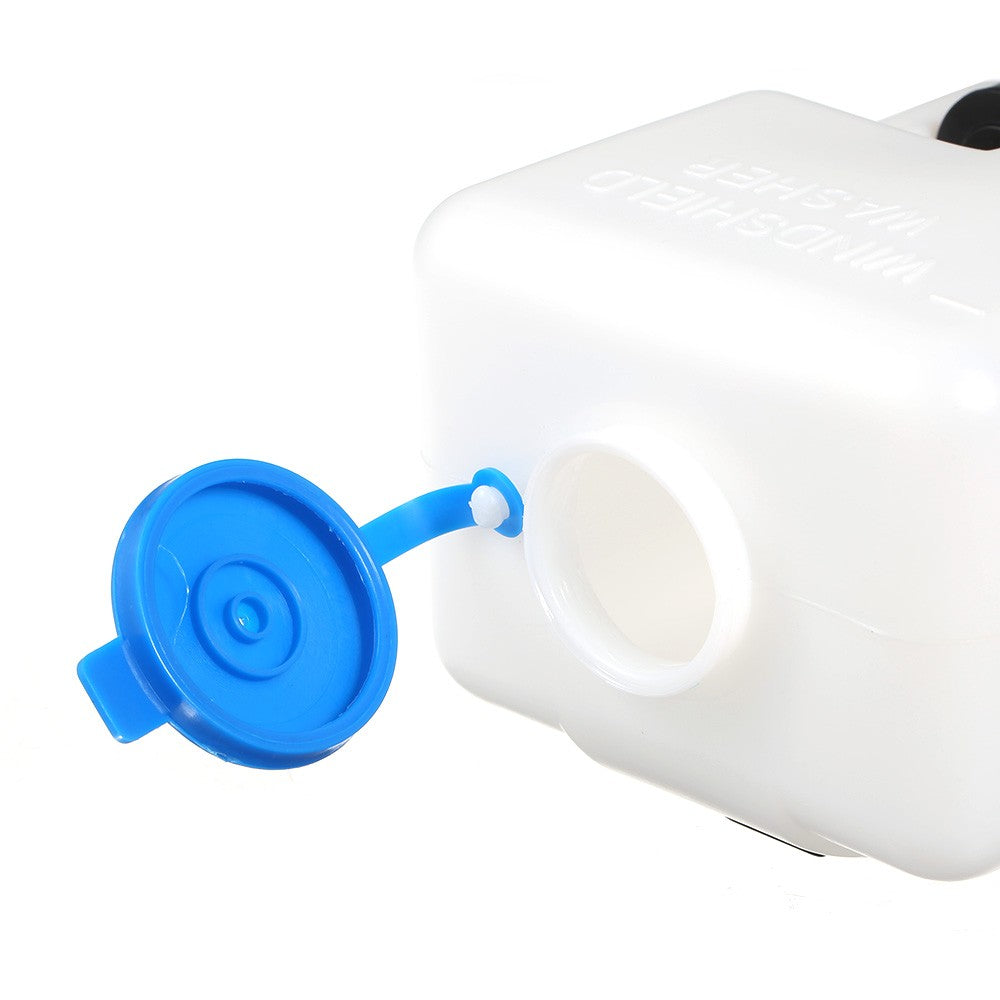 Universal Windscreen Washer Bottle Kit with Pump Hose Jets Wiring Switch