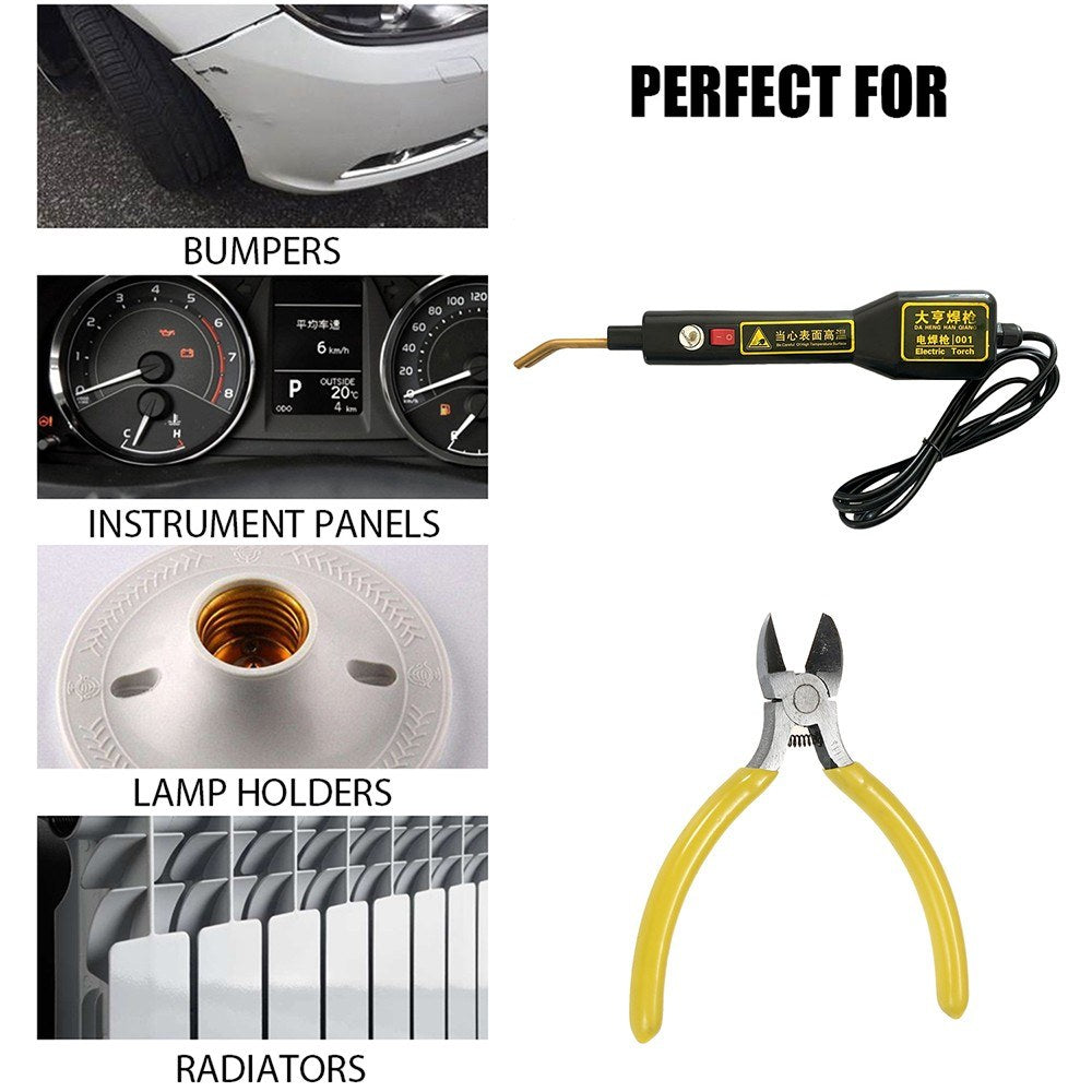 30W Hot Stapler Plastic Welding Machine Car Bumper Repair Kit Repairing Gun