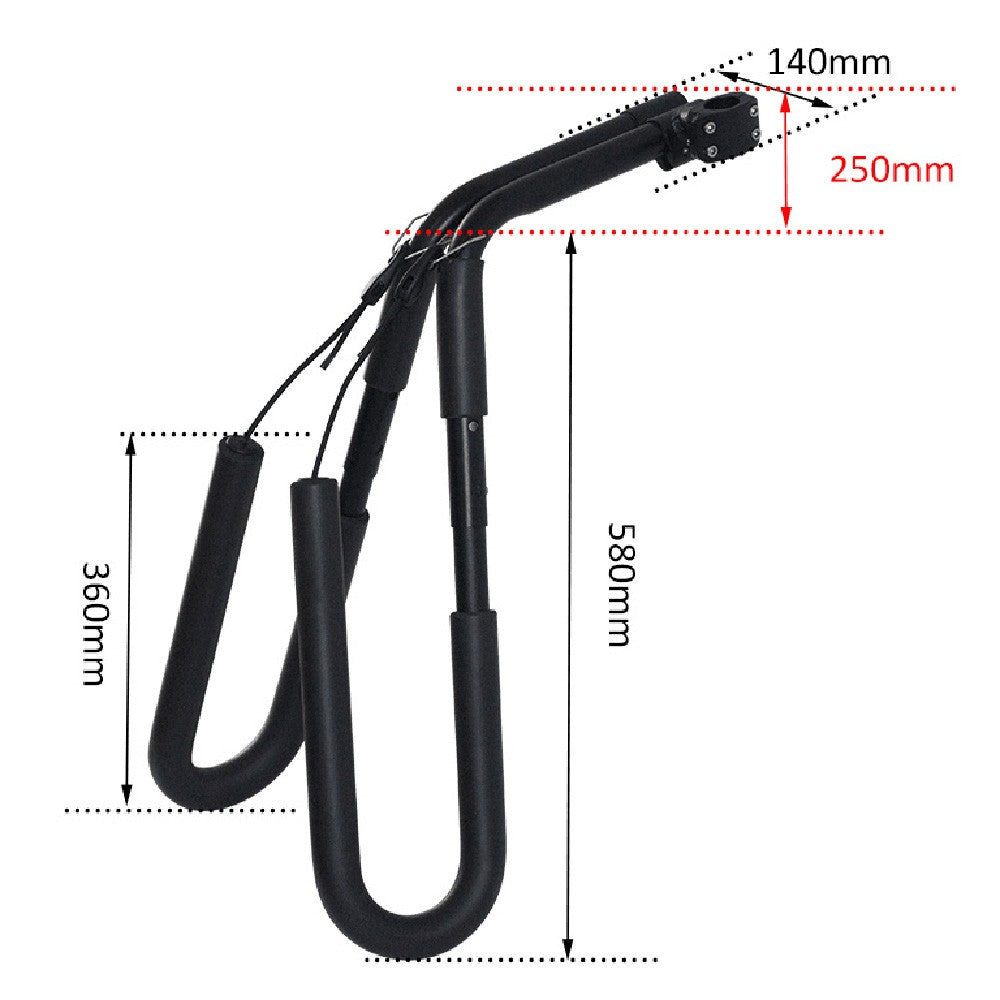 Surfboard Bike Rack Bicycle Carrier
