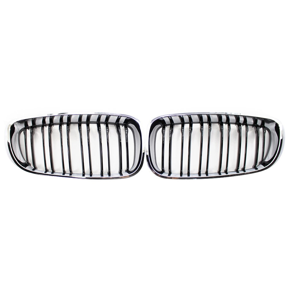 Grills Replacement for BMW F34 Gran Turismo Glossy Black Front Bumper