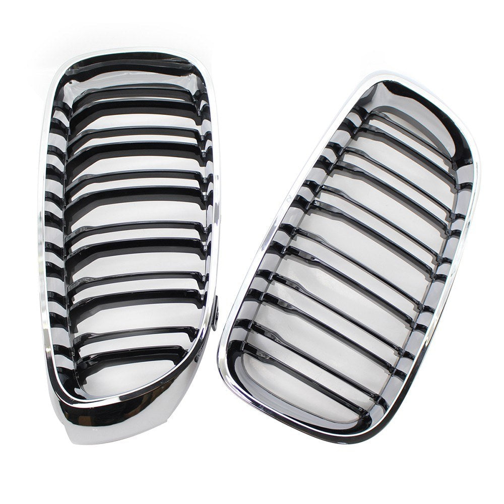 Grills Replacement for BMW F34 Gran Turismo Glossy Black Front Bumper