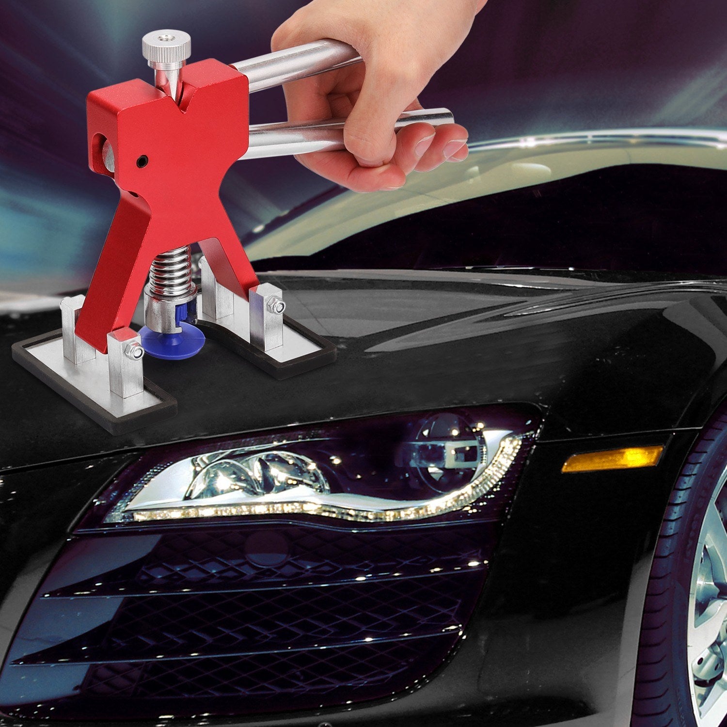 Paintless Dent Repairinging Tools Kit Adjustable Dent Lifter Repairinging Tool Kit Pack 30