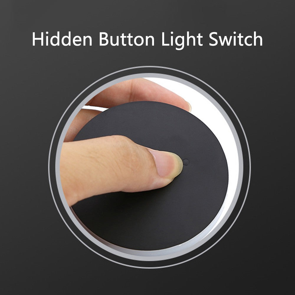 Auto Lighting Light-Emitting Diode Cup Mat Anti-Slip Multicolor Remote Control Solar Energy