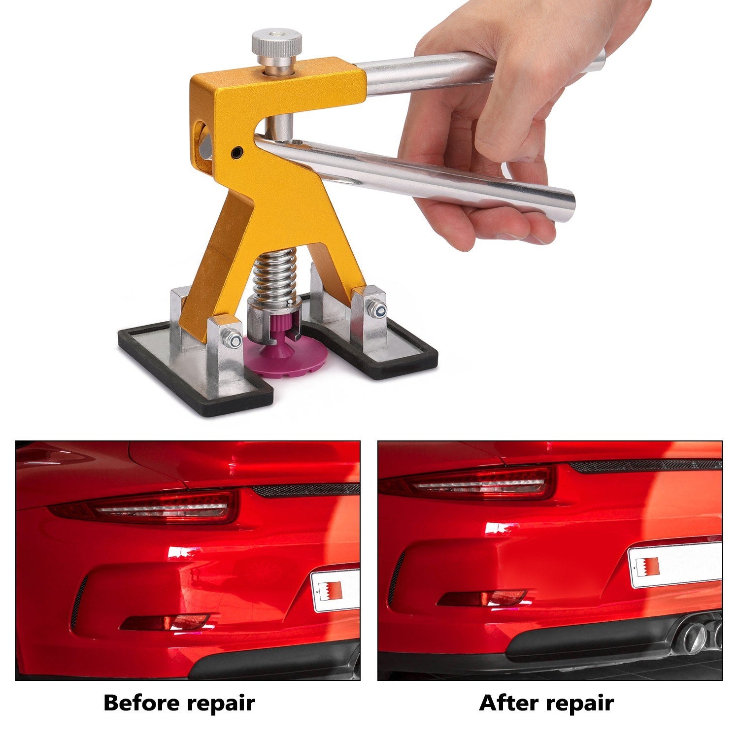 Paintless Dent Repairinging Tools Kit Adjustable Dent Lifter Repairinging Tool Kit Pack 45