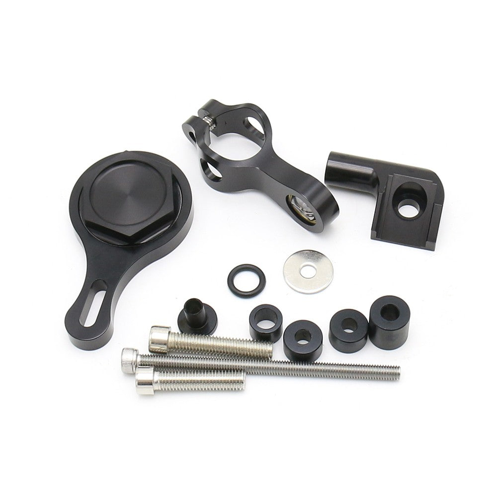Damper Bracket Steering Mount Kit Motorcycle Stabilizer Mounting Replacement