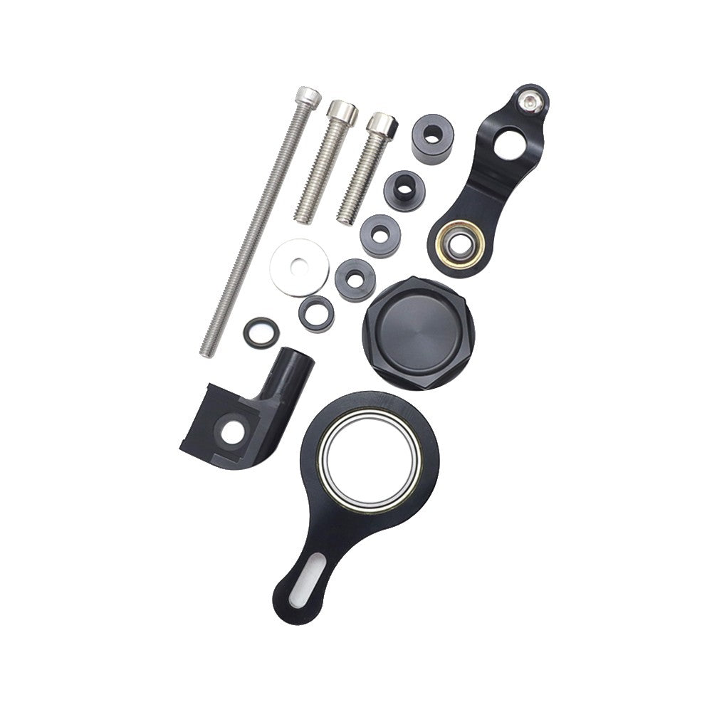 Damper Bracket Steering Mount Kit Motorcycle Stabilizer Mounting Replacement
