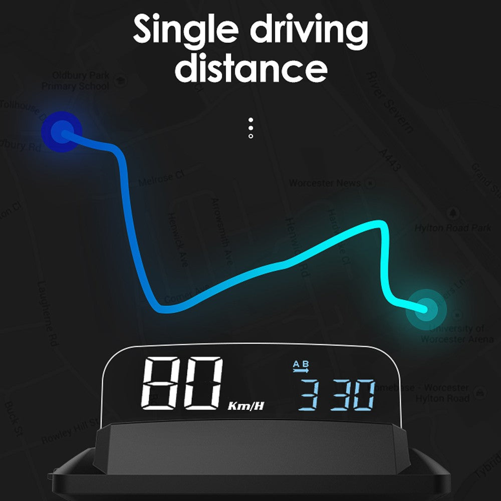 Car Global Positioning System Heads-up Display Satellites Speed General-purpose And Trucks Projector