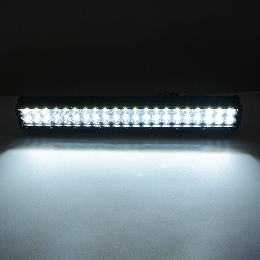 126W 20inch Waterproof Spot Flood Combo for ATV Truck Led Lights Driving Lamp