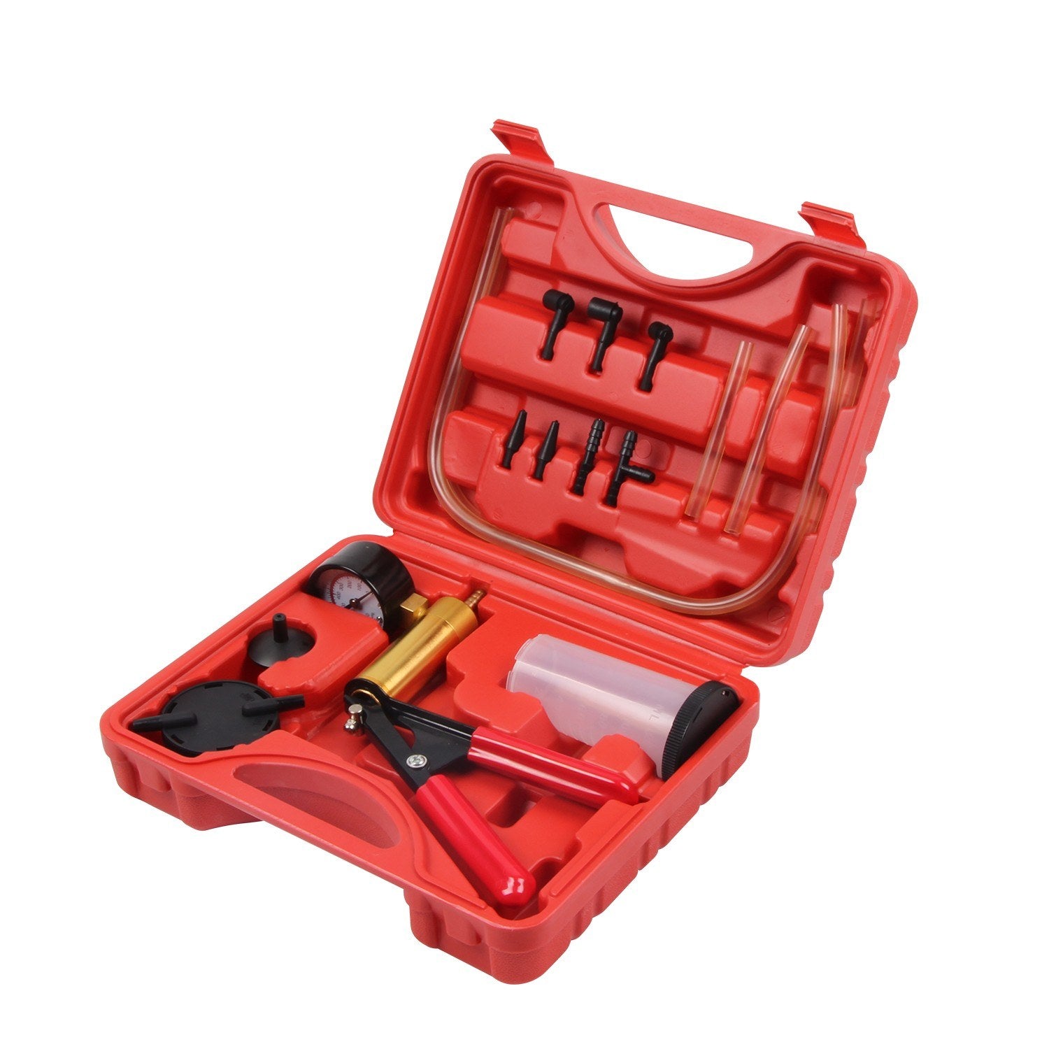 Brake Clutch Bleeder Tool Hand Vacuum Pump Turner Tester Adapters for Bike Motorcycle Car Truck Diagnosis