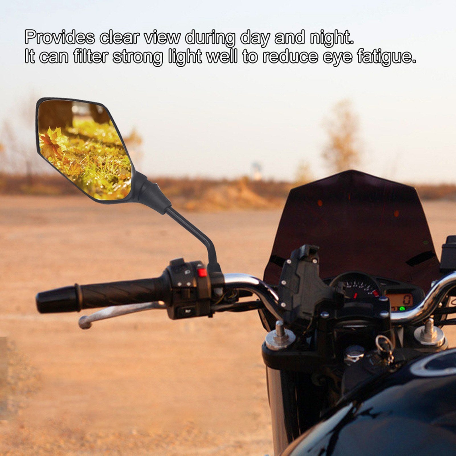 Universal Rearview Mirror Wide Angle for Car Truck