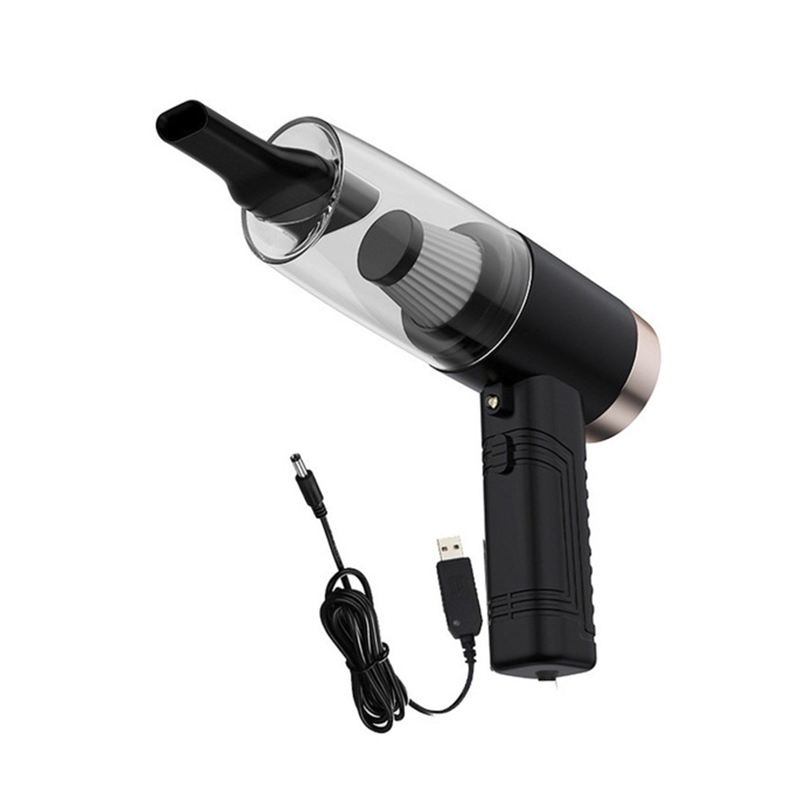 High Power Suction Car Vacuum Cleaner Wet Dry Handheld Built-in Aromatherapy 12V 120W