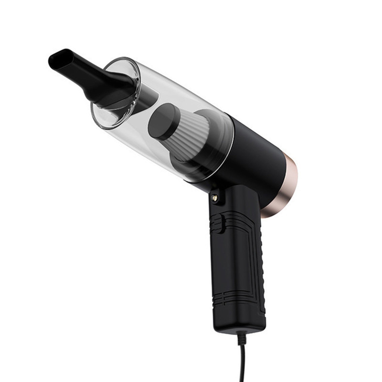 High Power Suction Car Vacuum Cleaner Wet Dry Handheld Built-in Aromatherapy 12V 120W
