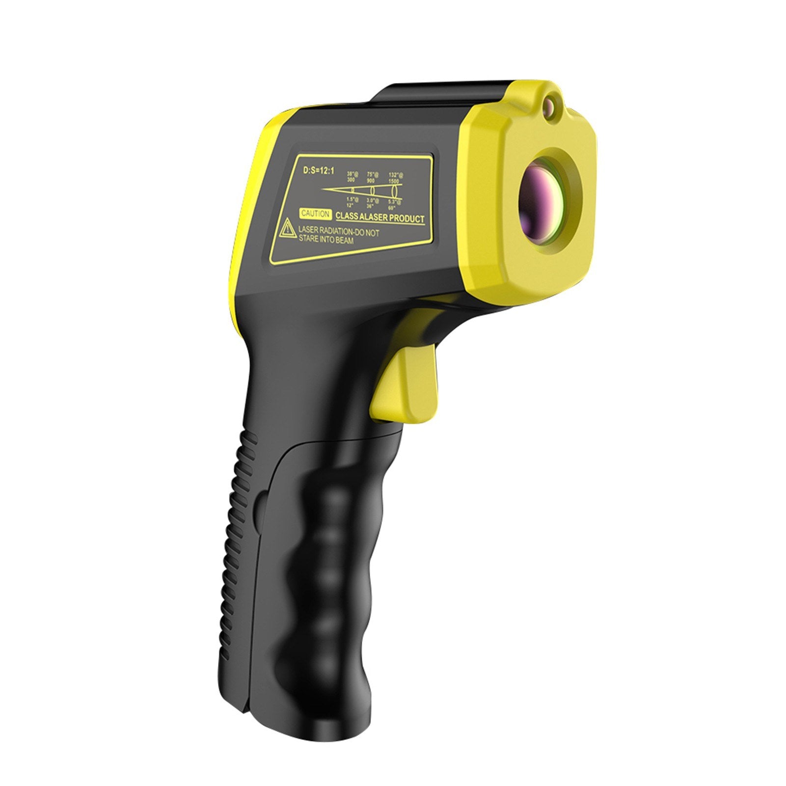 Infrared Thermometer, Non-Contact Digital Laser Temperature Gun with LCD Display