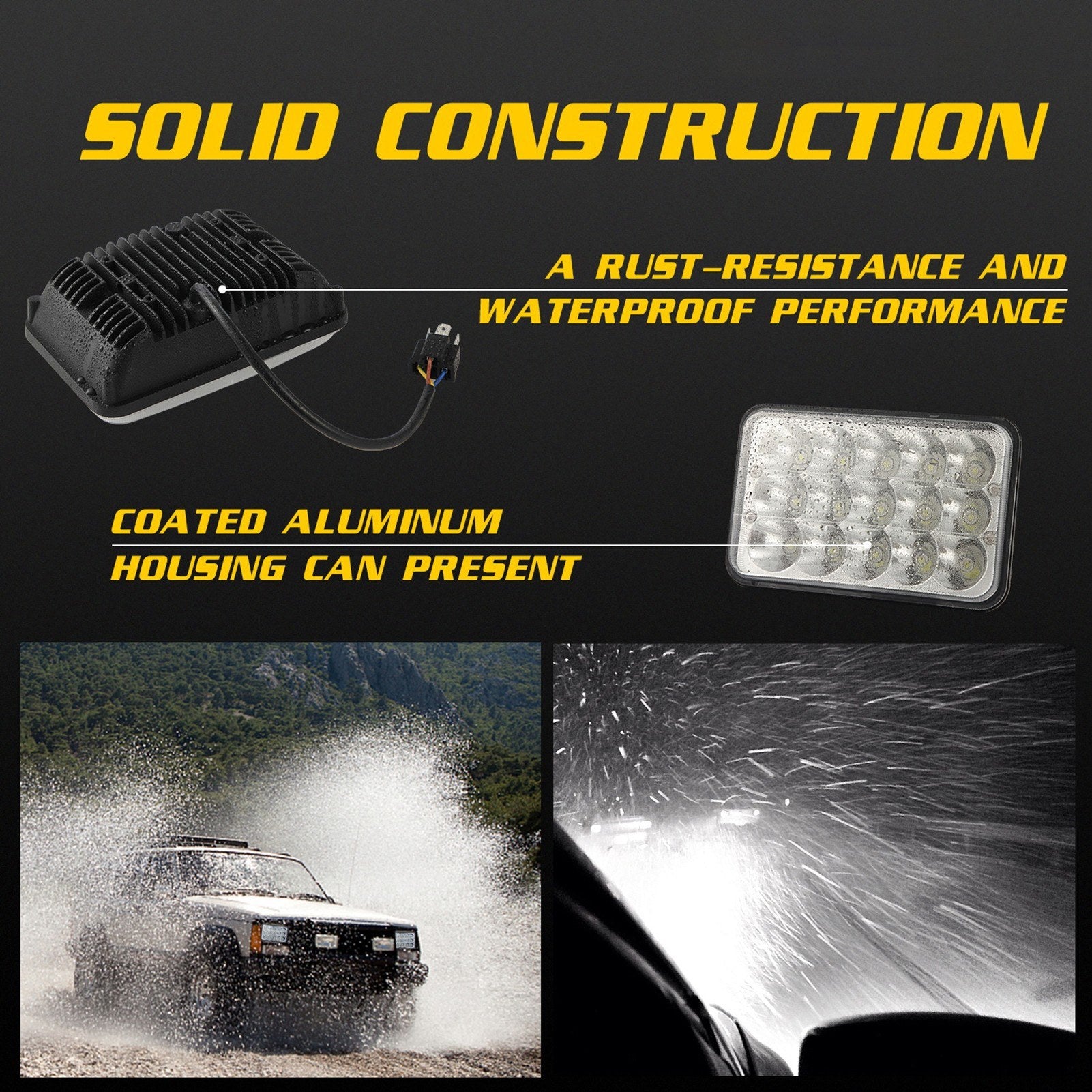 5 Inch 150W LED Light Bar Work with Mount Spot Flood Combo Led Off Road Lights Driving Fog
