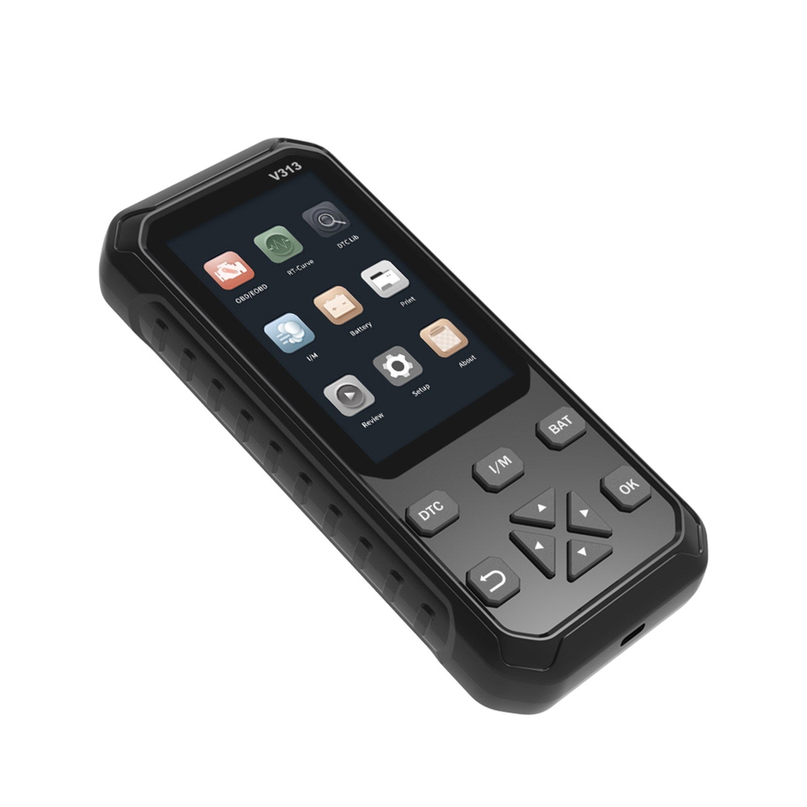 Universal 2 in 1 OBDII OBD Scanner Code Reader Car Scan Diagnostic Tool and Battery detector Auto Code-reader