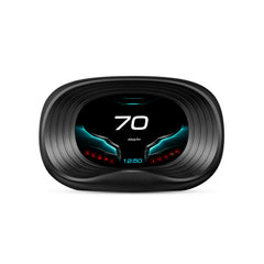 Car HUD Display, OBD+GPS Dual System Head Up Display High Definition Speedometer Diagnostic Tool