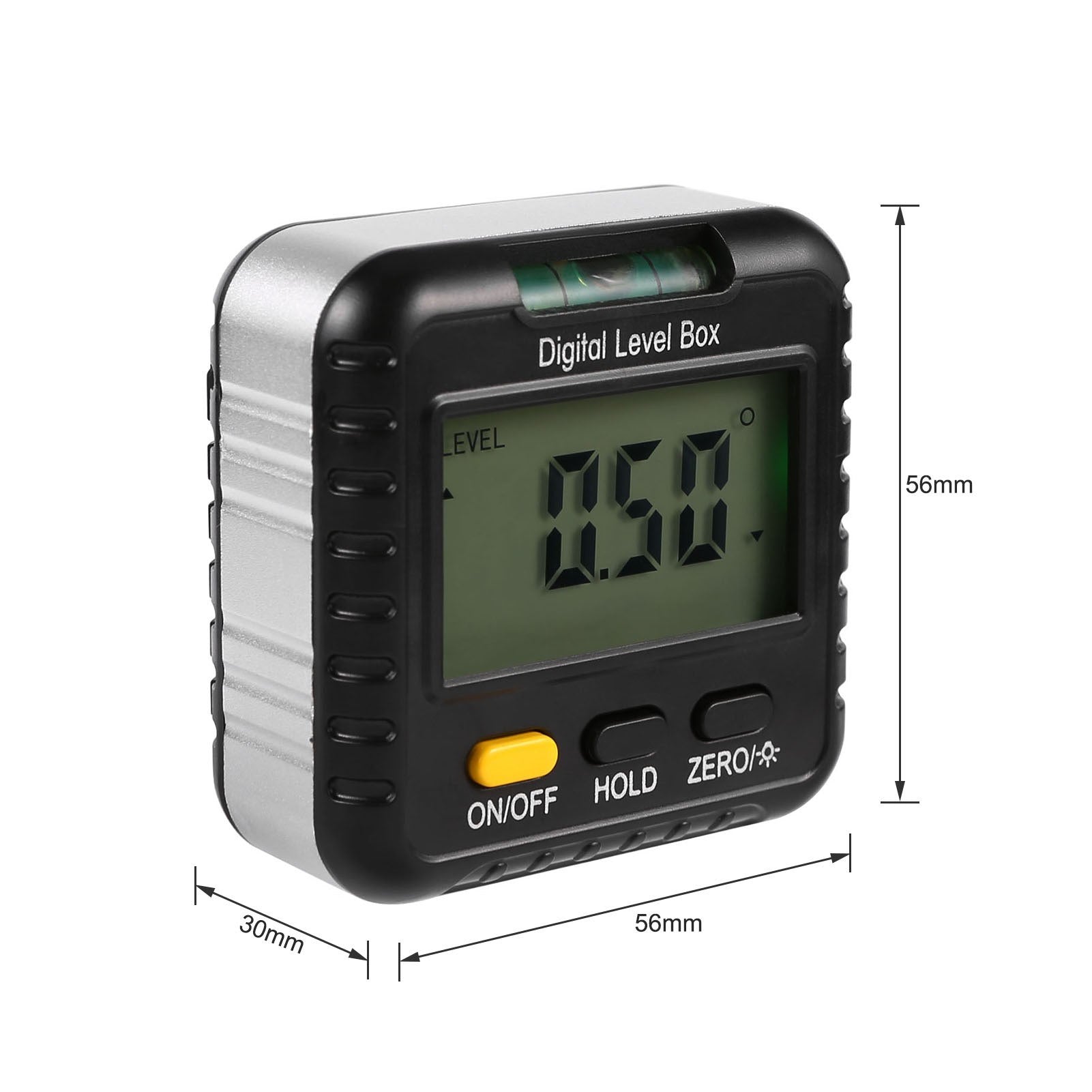 Digital Angle Finder Gauge 360 Degree Mini Protractor Inclinometer