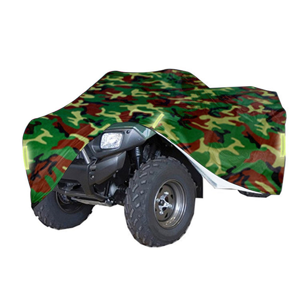 Universal Heavy Duty ATV ATC Cover 190T Rain Waterproof Dustproof Anti-UV Ripstop Beach Camouflage Vehicle Outdoor Protection