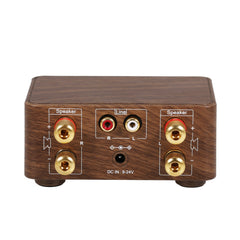 Wood Grain Hi-Fi BT 5.0 Digital Power Audio Amplifier Class D Stereo Home Car Marine USB/AUX IN